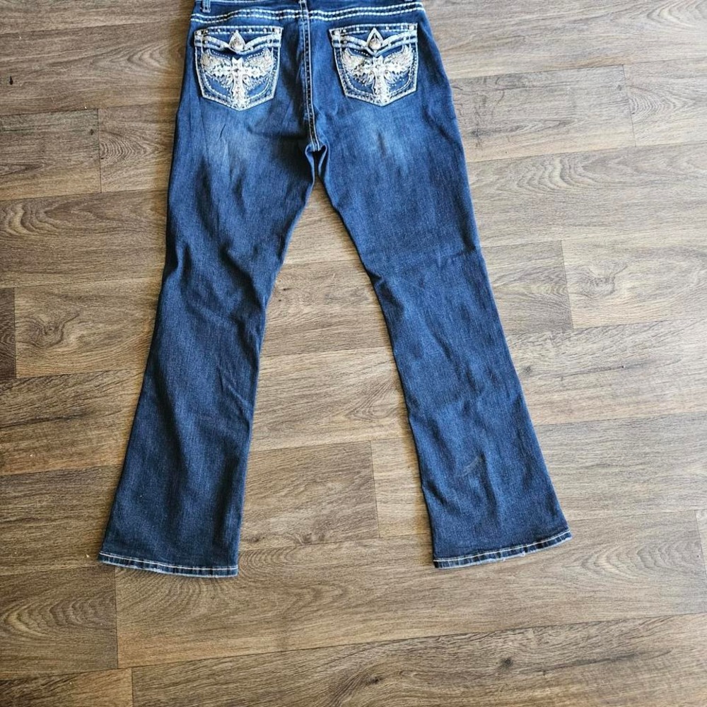 Y2K Sexy Couture Bedazzled Jeans – Rhinestone Bling Baddie